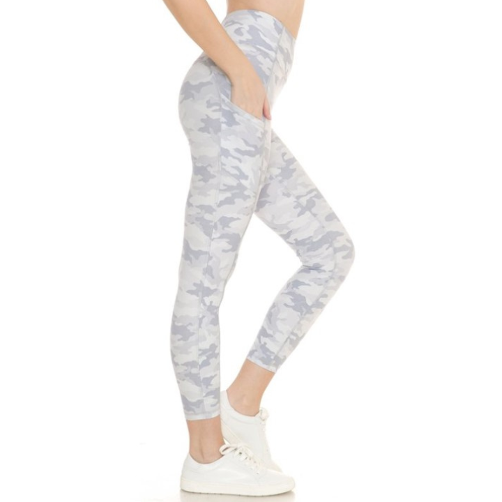 LEGGING CAMO - WHT